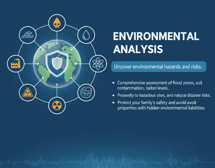 Environmental analysis and hazard assessment